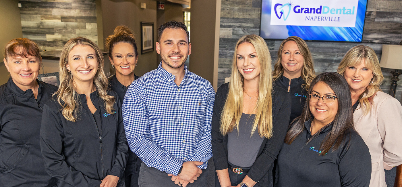 Naperville dental office team