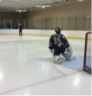 Doctor Montoya's brother playing ice hockey