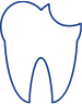 Animated chipped tooth