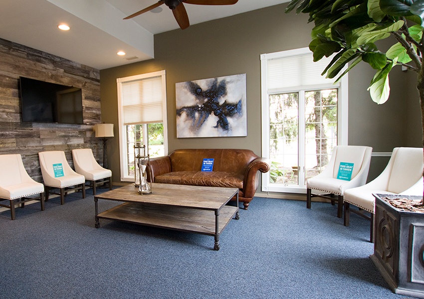 Grand Dental Naperville waiting area