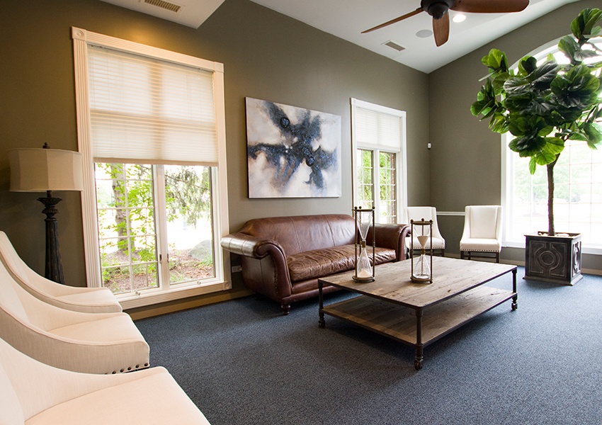 Waiting room of Grand Dental Naperville